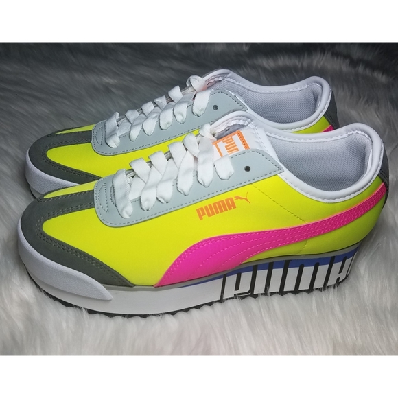 SOLD|NWOB|Puma Platform Colorblock Sneakers - Picture 5 of 11